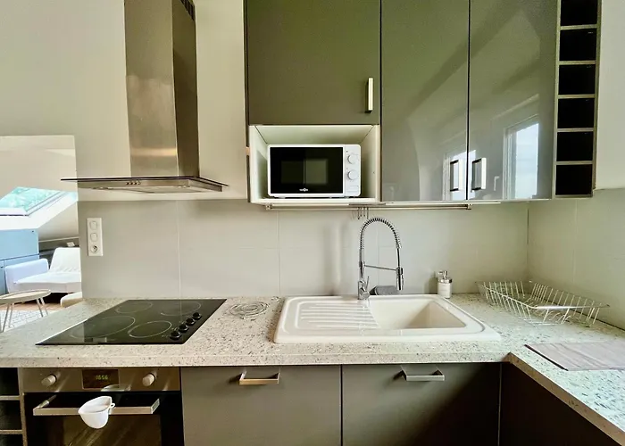 White&grey 3br Proche Centre Et Gare Apartment Diedenhofen