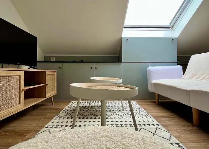 Apartment White&grey 3br Proche Centre Et Gare *